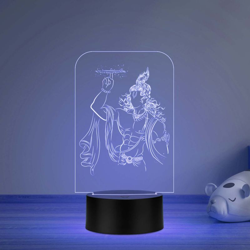 Krishna Ji Design Night Lamp